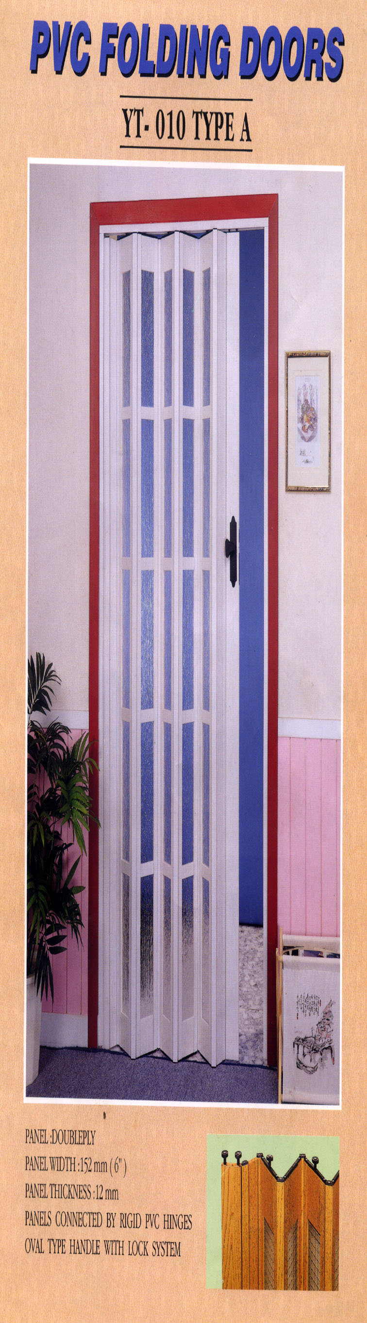 PVC FOLDING DOORS (PVC PORTES PLIANTES)