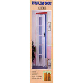 PVC folding doors