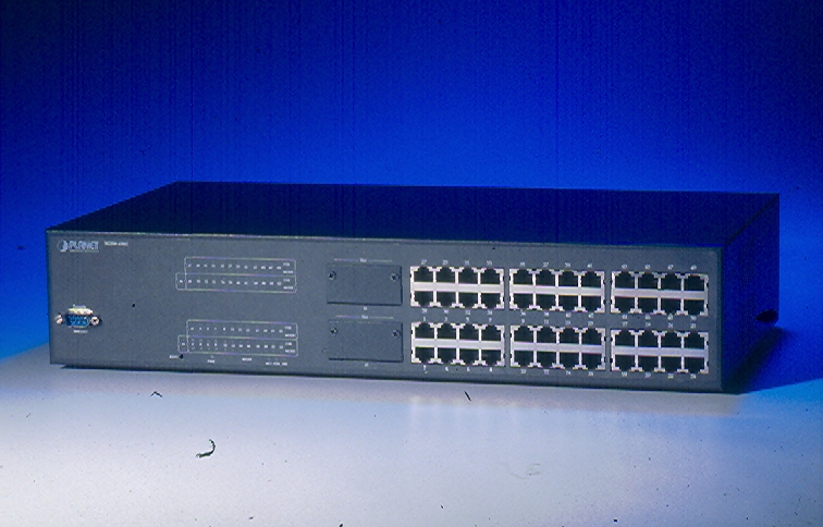 48-port + 2 Gigabit-slots Stackable Ethernet Switch (48-порта + 2 слота Gigabit Ethernet St kable Switch)