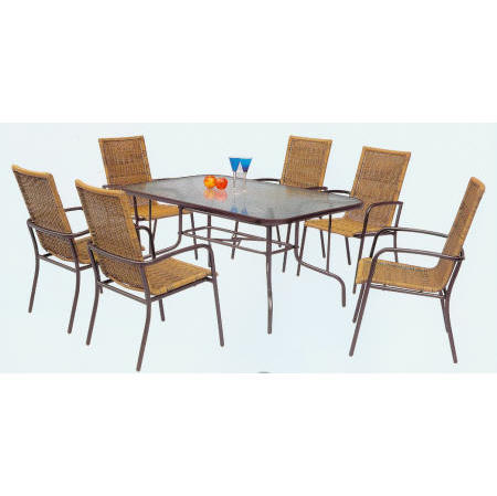 Alum rattan furniture set (Alum Rattanmöbel Set)