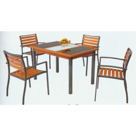 Wood & alum furniture set (Holz, Möbel Alaun gesetzt)