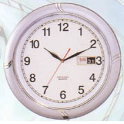 Day-Date Clock, Calendar Clock, Wall Clock, Promotion Clock, Gift, Furniture