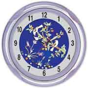 Wall Clock, Jade & Shell Clock