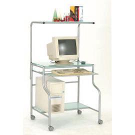 Computer desk, desk, chair, end table, coffee table, TV stand, mahjong table, ad
