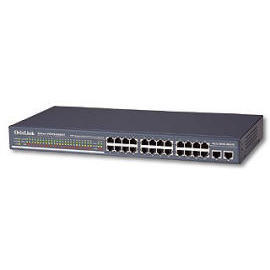 24+2 Gigabit port WinSmart Management Switch (24 +2 ports Gigabit WinSmart la gestion du commutateur)