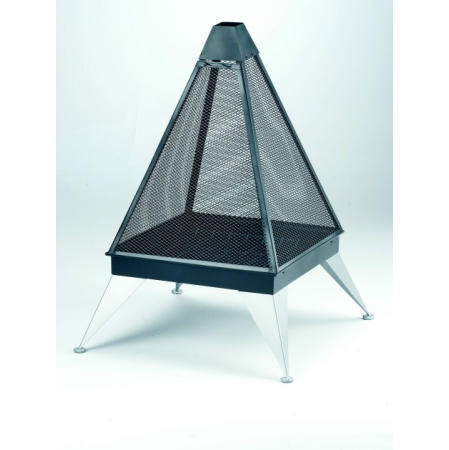 Pyramid Outdoor Fireplace