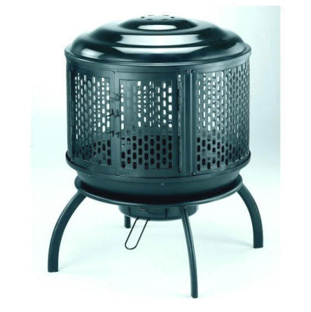 Round Outdoor Fireplace (*Patent*) (Cycle de plein air Cheminée (* Brevet *))