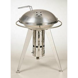 Stainless Steel UFO Charcoal Grill mit E.Z. Lighting System (Stainless Steel UFO Charcoal Grill mit E.Z. Lighting System)