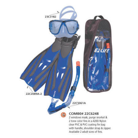 Diving Combo Set (Mask + Snorkel + Fin)