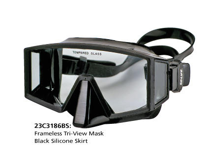Frameless Tri-View Mask