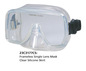 Frameless Singel Lens Mask (Безрамное Singel объективов Маска)