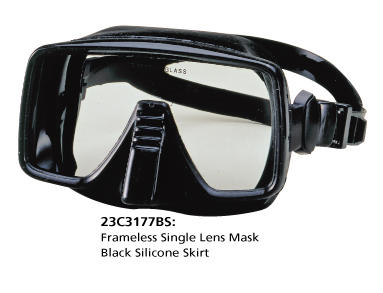 Frameless Single Lens Mask (Frameless Single Lens Mask)