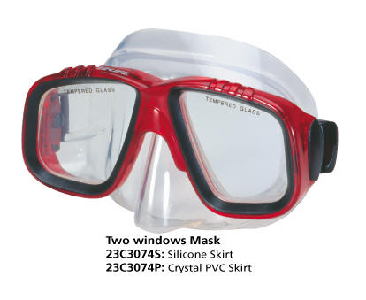 Two windows Mask (Два окна, маски)