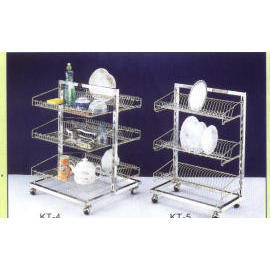 3 Shelves Kitchen basket (3 полки кухни корзину)