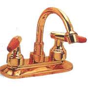 brass luxury faucet