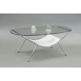 GLASS COFFEE TABLE (GLASS COFFEE TABLE)