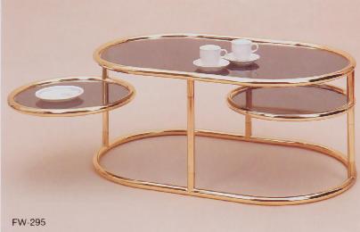 ROTARY 3-PCS GLASS TABLE (ROTARY 3-PCS Glass Table)