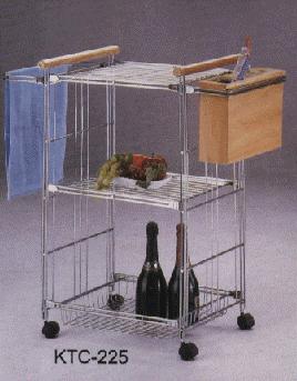 WIRE KITCHEN TROLLY (FIL DE CUISINE TROLLY)