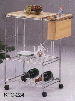 WIRE KITCHEN TROLLY (FIL DE CUISINE TROLLY)