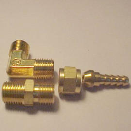 Swivel hose fitting with nut (Swivel raccord de tuyau avec écrou)