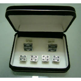 CUFFLINK + STUDS SET