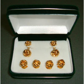 CUFFLINK + STUDS SET