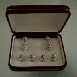 CUFFLINK + STUDS SET