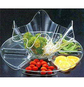 Tray Houseware Acrylic kitchenware plate (Лоток быта Акриловые посуды пластина)