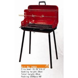 Portable BBQ grill, 19.29`` x 10.6``