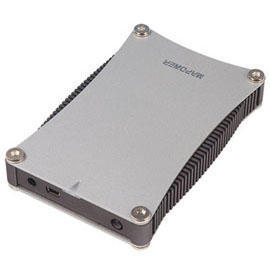 Streamlined 2.5`` HDD enclosure with one touch backup button