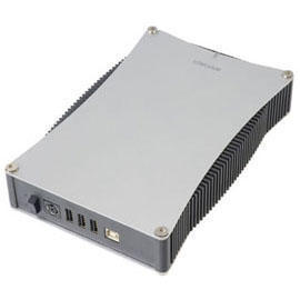 Ingenious combination of 3.5`` HDD enclosure and USB 2.0 Hub expands peripheral