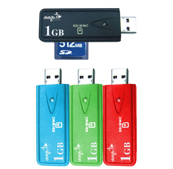 USB Flash Drive mit Multi-Card Reader (USB Flash Drive mit Multi-Card Reader)