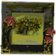 PEWTER METAL W/ENAMEL & CRYSTAL (PEWTER METAL W/ENAMEL & CRYSTAL)