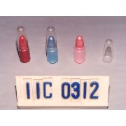 Lipstick in bullet design w/clear lid. (Помада в пуле W дизайн / Открытый крышкой.)