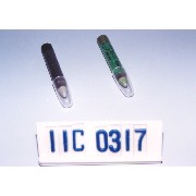 Glitter foam sharpening pencil w/clear lid. (Glitzer-Schaum Schärfen Bleistift w / clear Deckel.)