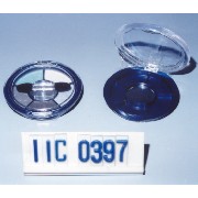 Eye shadow in 6-color w/clear lid & applicator (Lidschatten in 6-Farben-w / Abdeckglocke & Applikator)