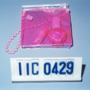 Cosmetic gift set in PVC bag