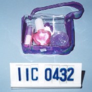 Cosmetic gift set in PVC bag