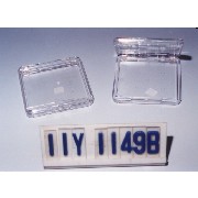 powder compact w/clear lid (Poudre compacte w / couvercle transparent)