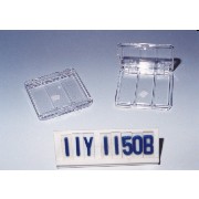 cosmetic container w/clear lid (conteneur W cosmétiques / couvercle transparent)