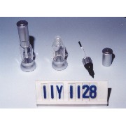 nail polish bottle w/cap & brushes