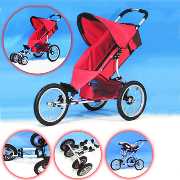 Alloy Baby Strollers with Adjustable Bottom Tube