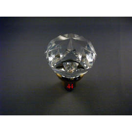Crystal glass door knob (Polygon sytle) (Crystal glass door knob (Polygon sytle))