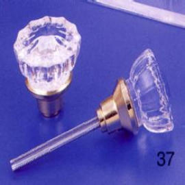 Glass door knob (Porte en verre molette)