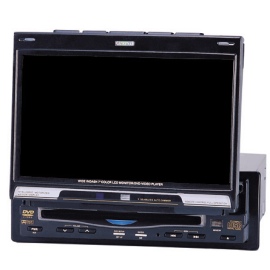 In-dash car TFT LCD monitor with built-in DVDplayer (In-dash car TFT LCD monitor with built-in DVDplayer)