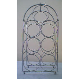 WIRE PRODUCTS 7 BOTTLE WINE RACK (WIRE PRODUCTS 7 BOTTLE WINE RACK)