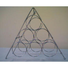 WIRE PRODUCTS 6 BOTTLE WINE RACK