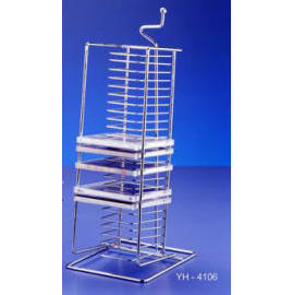 WIRE CD RACK (WIRE CD RACK)