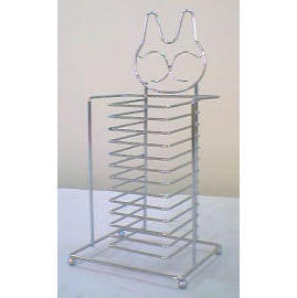 WIRE CD RACK (WIRE CD RACK)
