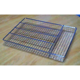 KITCHEN METAL CUTLERY BASKET (CUISINE METAL COUVERTS PANIER)